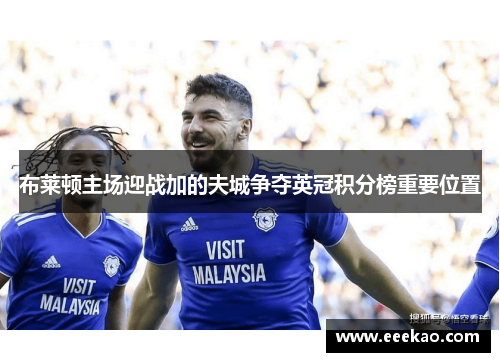 布莱顿主场迎战加的夫城争夺英冠积分榜重要位置