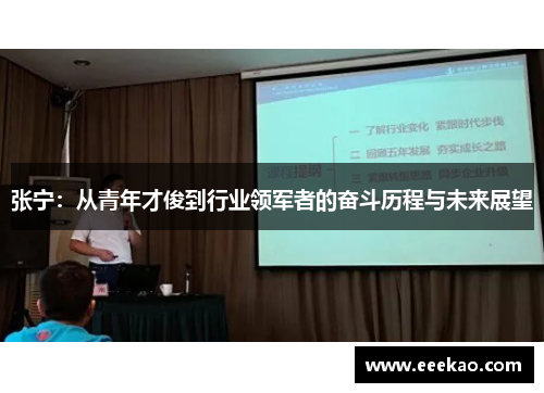 张宁：从青年才俊到行业领军者的奋斗历程与未来展望